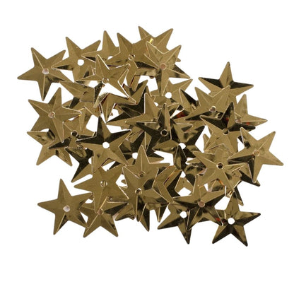 Star Sequins Gold / Lentejuelas de Estrellas Doradas Descontinuado Tiny Crafts