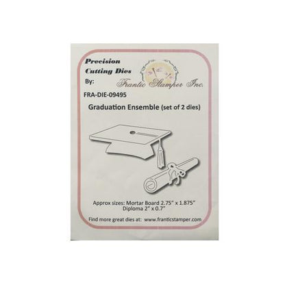 Graduation Ensemble Die / Suaje de Graduación Descontinuado Frantic Stamper