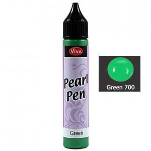 Pearl Pen Green / Gel Verde Pintura Dimensional Viva Decor