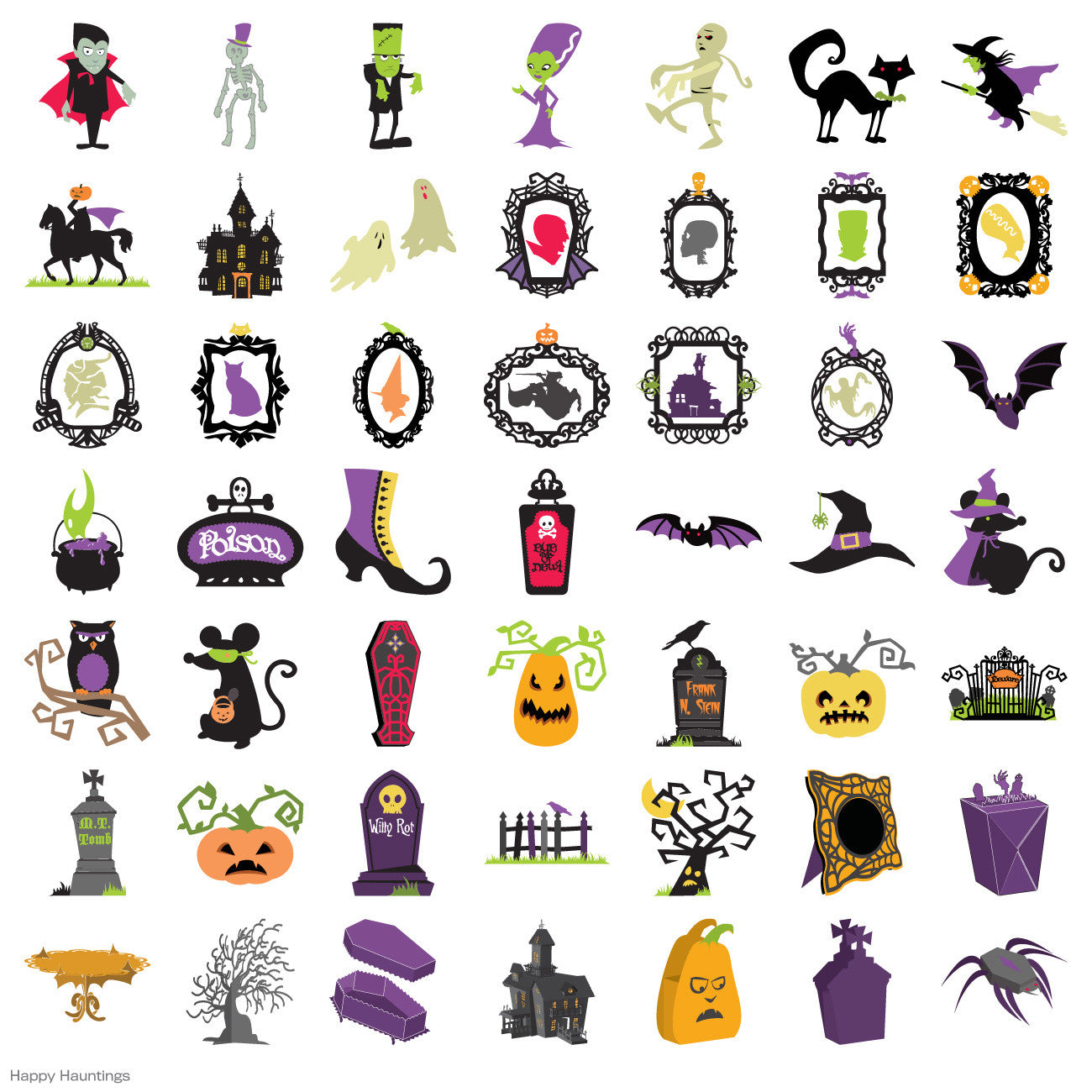 Happy Hauntings Cartridge / Cartucho Halloween Descontinuado Cricut