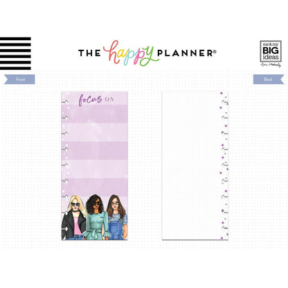 Happy Planner X Focus On Fill Paper Half / Hojas de Repuesto para Agenda Happy Planner Agendas y Journals Me &amp; My Big Ideas