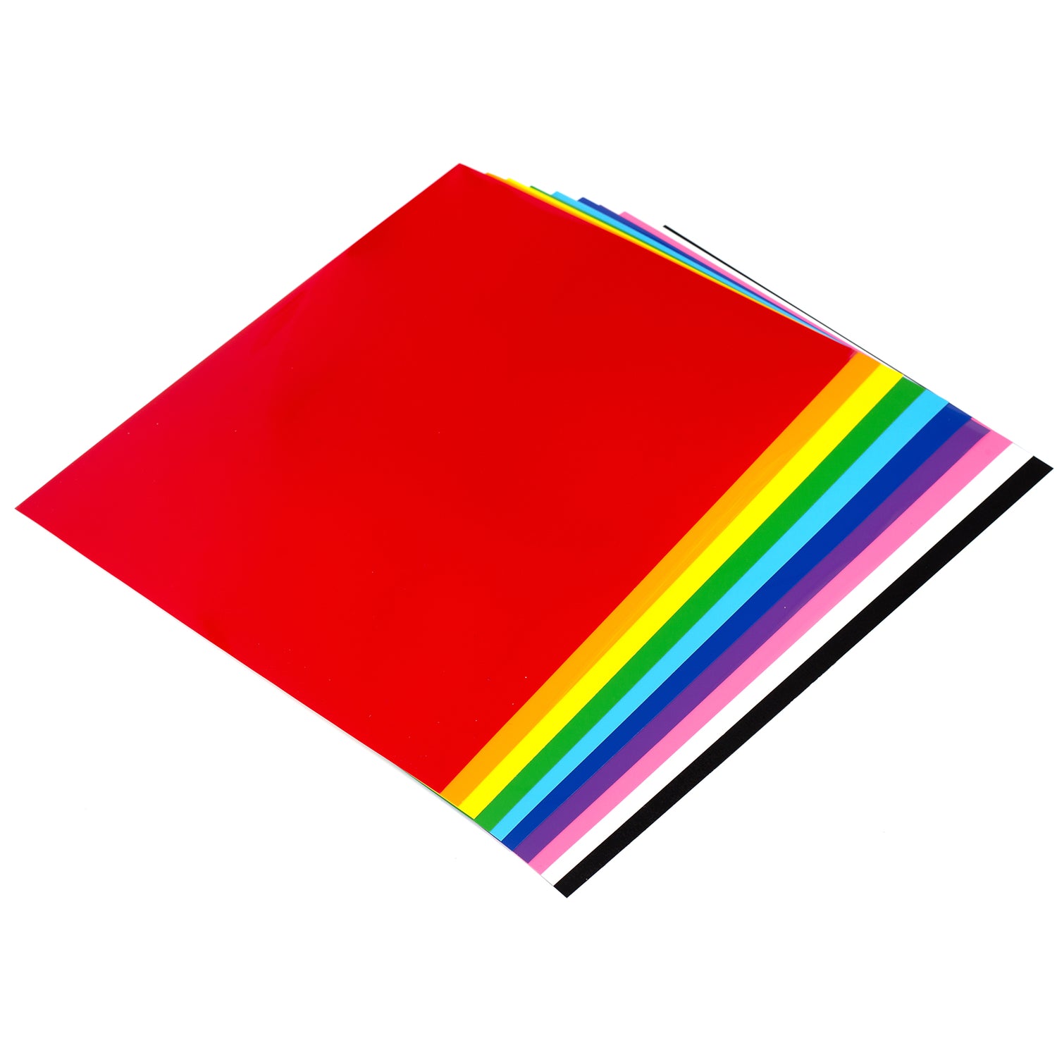 Transfer Sheets Rainbow / Hojas Cartas Planchables Tonos Arcoiris Viniles Jolee&