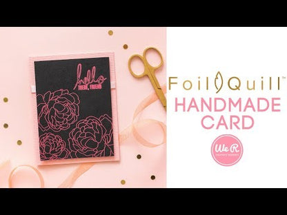 Foil Quill Foil Sheets Shining Starling / Hojas de Foil 4x6 pulg Foil We R Memory Keepers