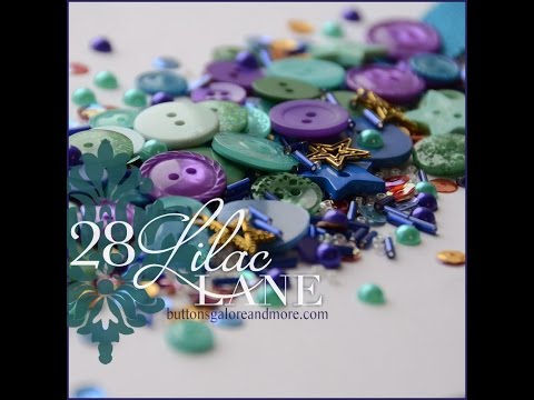 28 Lilac Lane Sequins North Star Tin / Lentejuelas de Estrellas Blancas