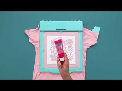 Vinyl Print Press Screen Print Ink / Tinta de Serigrafía Amarillo Impresiòn con Prensa We R Memory Keepers