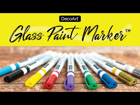 Glass Paint Marker Brown / Rotulador para Vidrio y Cerámica Marrón