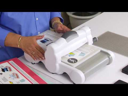 Big Shot Plus White &amp; Gray Kit / Máquina de Corte y Grabado Big Shot Plus Kit Descontinuado Sizzix
