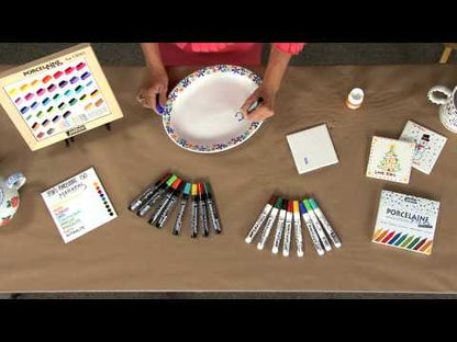 150 China Paint Marker Set / Marcadores para Cerámica