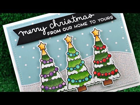 Rose Gold Embossing Powder / Polvos de Realce Oro Rosa Polvos de Embossing Lawn Fawn