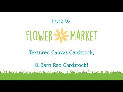 Flower Market Petite Paper Pad 6" / Block de Papel Mercado de Flores Lawn Fawn