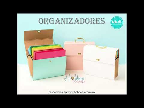 Accordion Paper Storage Pink / Organizador Tipo Acordeón para Papel