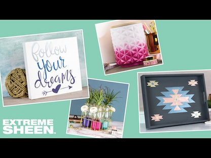 Extreme Sheen 24K Gold Acrylic Paint / Pintura Acrílica Oro Metálica Acrìlicos DecoArt