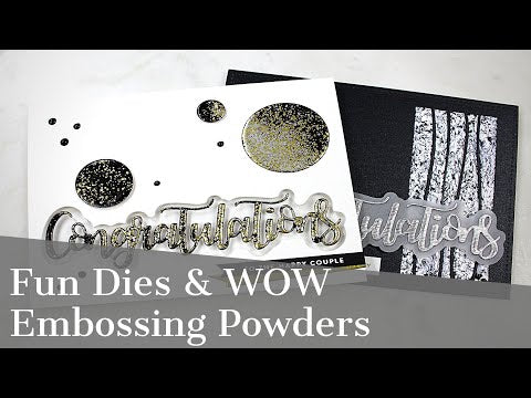 One Hundred &amp; One Embossing Powder / Polvo de Embossing Ciento Uno Polvos de Embossing Wow!