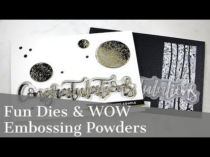 One Hundred &amp; One Embossing Powder / Polvo de Embossing Ciento Uno Polvos de Embossing Wow!