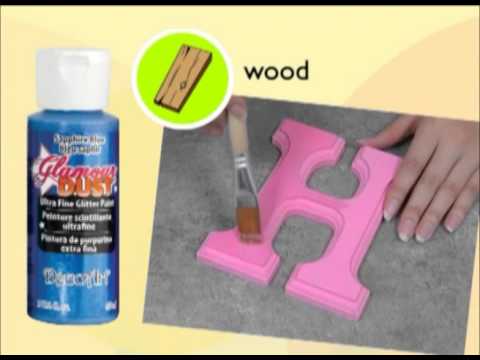 Glamour Dust Glitter Paint Magenta / Pintura con Purpurina Magenta