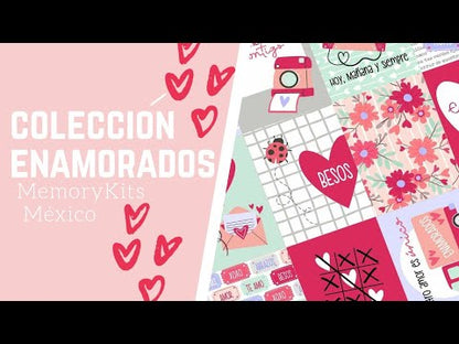 Kit de Papel Cartulina Enamorados