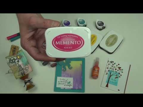 Espresso Truffle Memento Dew Drop / Cojín de Tinta para Sellos Café Tintas TSUKINEKO