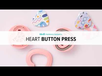 Button Press Inserts Heart / Inserto de Corazón Button Press