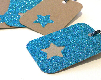 Blue Microfine Glitter / Diamantina Ultra Fina Azul Adornos / Embellishments Yudu