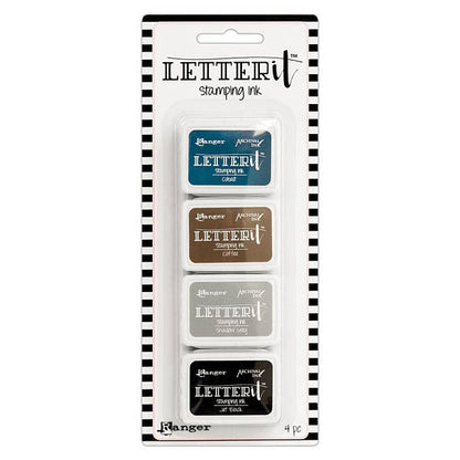 Letter It Stamping Ink / Set de 4 Tintas Para Sellos Descontinuado Ranger