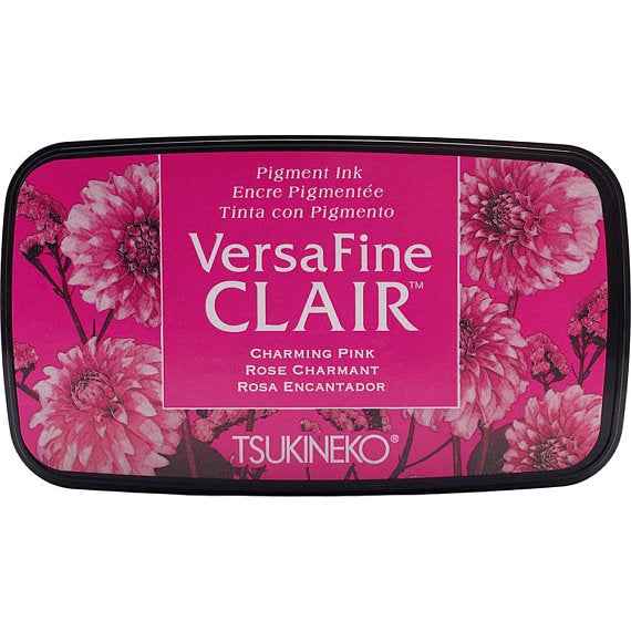 Versafine Clair Charming Pink / Cojín de Tinta para Sellos Rosa Tintas TSUKINEKO