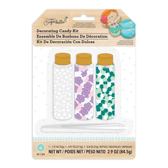 EA Decorating Candy Kit Mermaid / Kit Decorativo Para Decorar de Sirena Repostería Sugarbelle