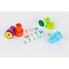 Alphabet Stampers / Sellos de Alfabeto Descontinuado Stampers