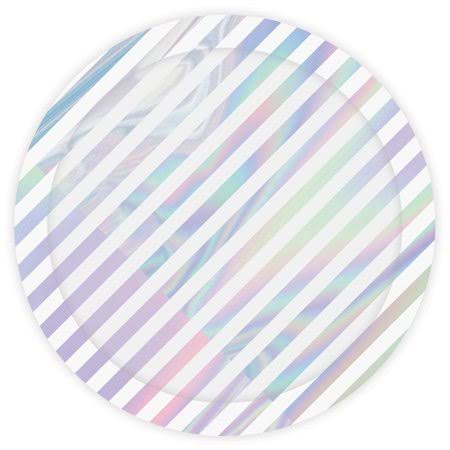 Party Tme Plates Napkins / Juego de Platos y Servilletas Holográficos Descontinuado American Crafts