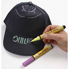 Glitter Fabric Markers 3mm / Marcadores con Brillitos para Tela Marcadores &amp; Plumones Marvy Uchida