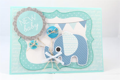 Elephants Dies / Suajes de Elefantes Descontinuado Kaiser Craft