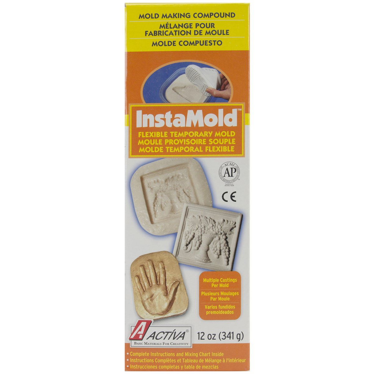 InstaMold Compound / Compuesto para Hacer Moldes Modelado ACTIVA