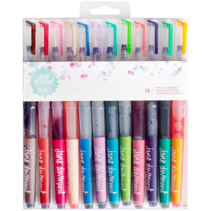 Mixed Media Mermaid Watercolor Markers / Marcadores de Tinta Acuarelables Descontinuado Jane Davenport