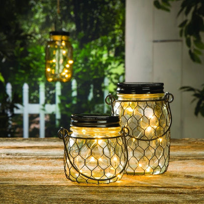 Heritage Clear Glass Mason Jar / Frasco de Vidrio Almacenamiento y Organización Darice