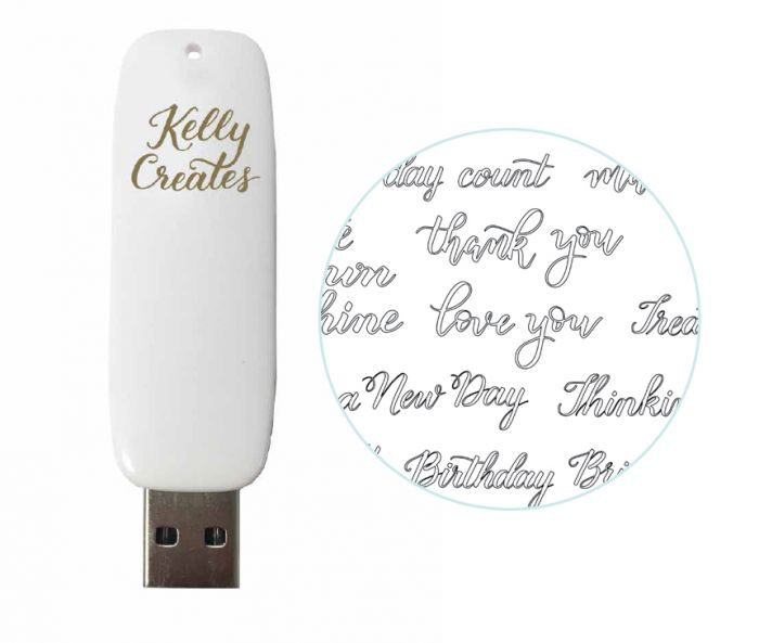 Foil Quill Kelly Creates USB Art / USB con Diseños para Foil Quill de Kelly Creates Accesorios We R Memory Keepers