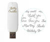 Foil Quill Kelly Creates USB Art / USB con Diseños para Foil Quill de Kelly Creates
