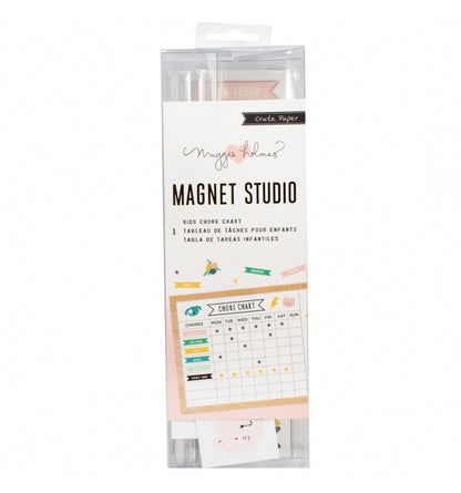 Magnet Studio Collection Magnet Board Kits Chore Chart / Tablero Magnético para Tareas 40.5 x 50.8 cm Descontinuado Maggie Holmes