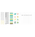 Magnet Studio Collection Magnet Board Kits Chore Chart / Tablero Magnético para Tareas 40.5 x 50.8 cm Descontinuado Maggie Holmes