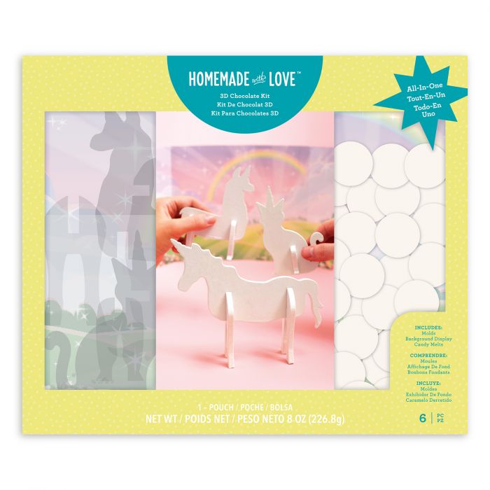 Chocolate Kit 3D / Kit para Hacer Figuras de Chocolate en 3D Descontinuado American Crafts