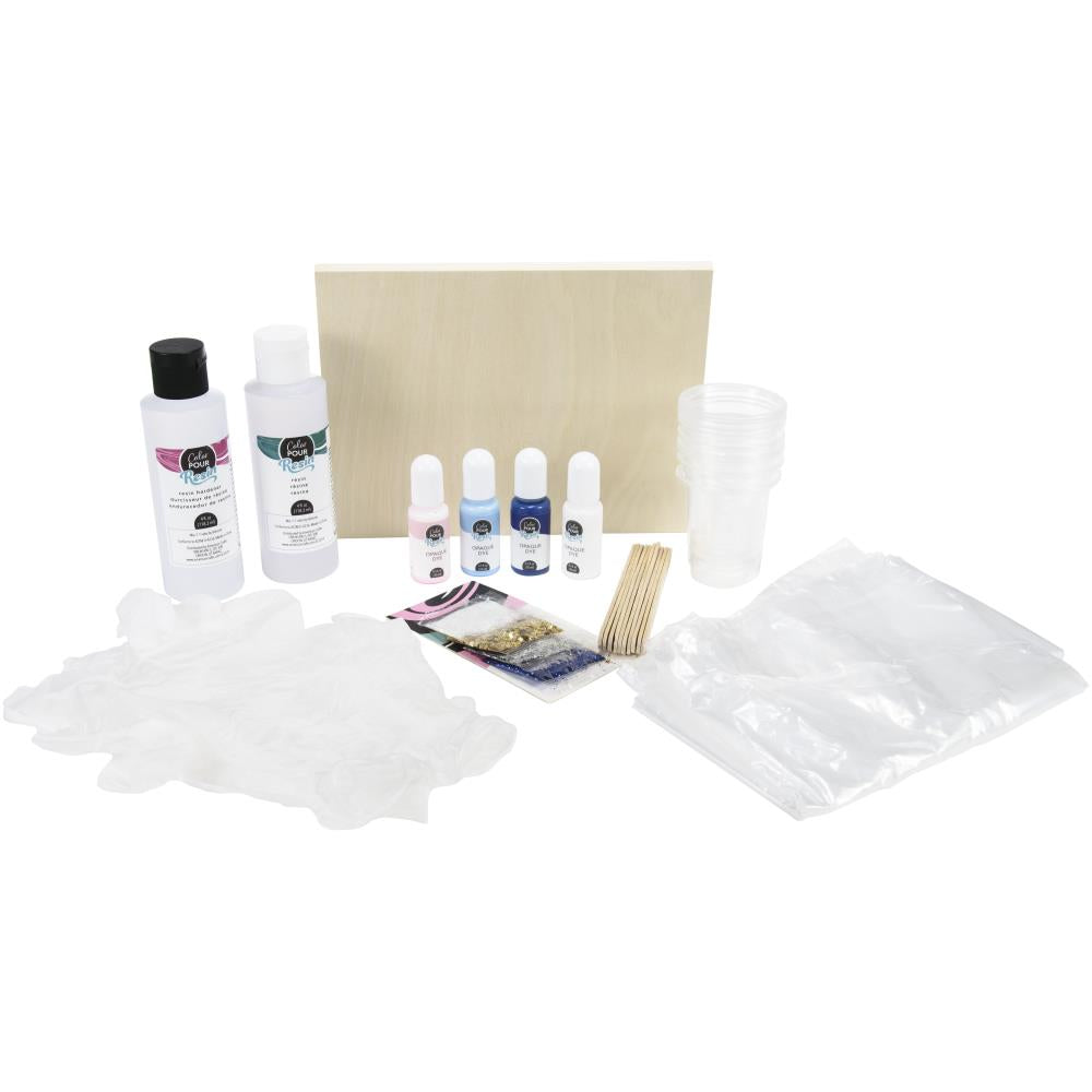 Color Pour Resin Starter Kit / Kit Inicial de Resina