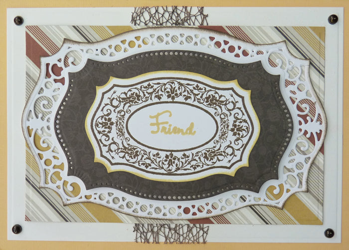 Labels Twenty-Five Dies and Emboss / Suaje y Realce Etiquetas Descontinuado Spellbinders