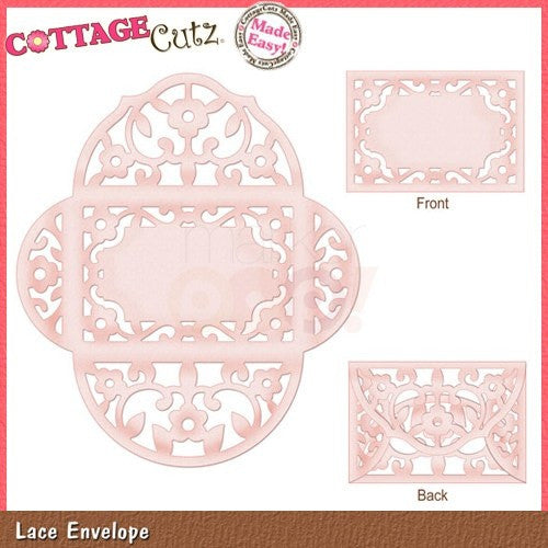 Suaje de Corte de Sobre de Encaje / Lace Envelope Descontinuado Cottage Cutz