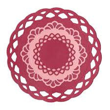 Suaje de Corte de Circulo de Encajes / Nesting Lace Doilies Descontinuado LifeStyle Crafts