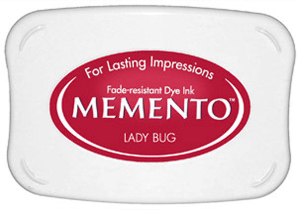 Lady Bug Memento / Cojín de Tinta para Sellos Rojo Mexicano