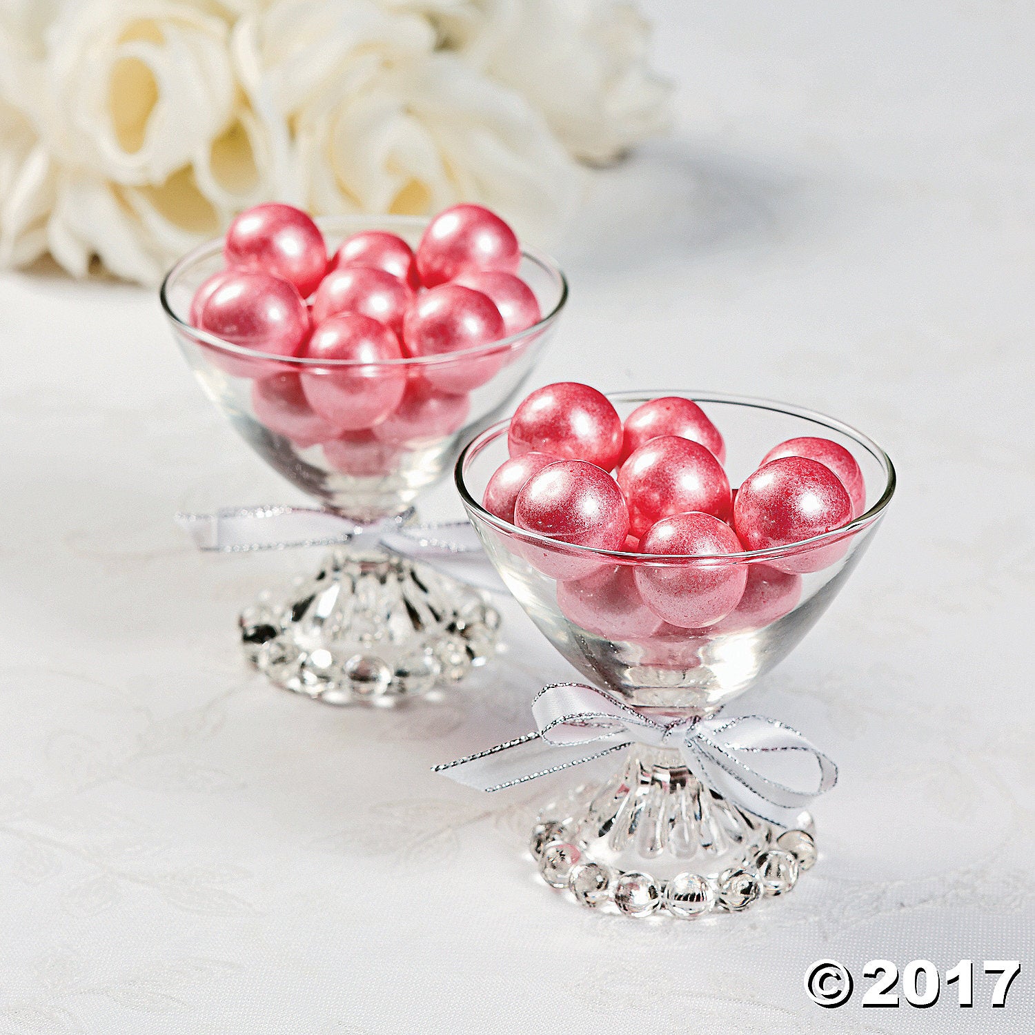 Bright Pink Gumballs Celebration / Goma de Mascar Rosa Brillante Dulces Decorativos Sweet Works