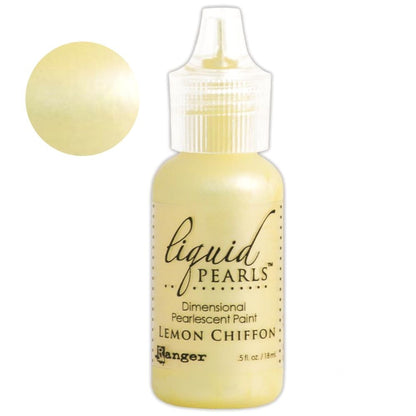 Dimensional Pearlescent Paint Lemon Chiffon / Pintura Dimensional Limón Pintura Dimensional Ranger