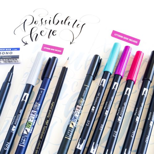 Advanced Lettering Set / Set Avanzado para Caligrafía Descontinuado Tombow