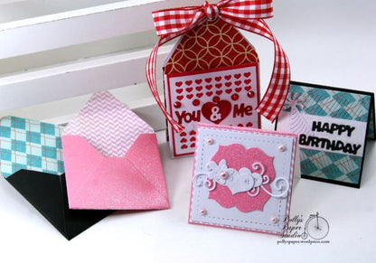 To &amp; From Gift Envelope / Suaje de Corte de Tarjeta de Sobre y Tarjeta Descontinuado Cheery Lynn Designs