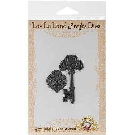 Heart key and lock / Suaje de corte de Llave de Corazón