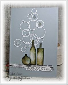 Suaje de Corte de Burbujas grandes / Loopy Rings Descontinuado Memory Box