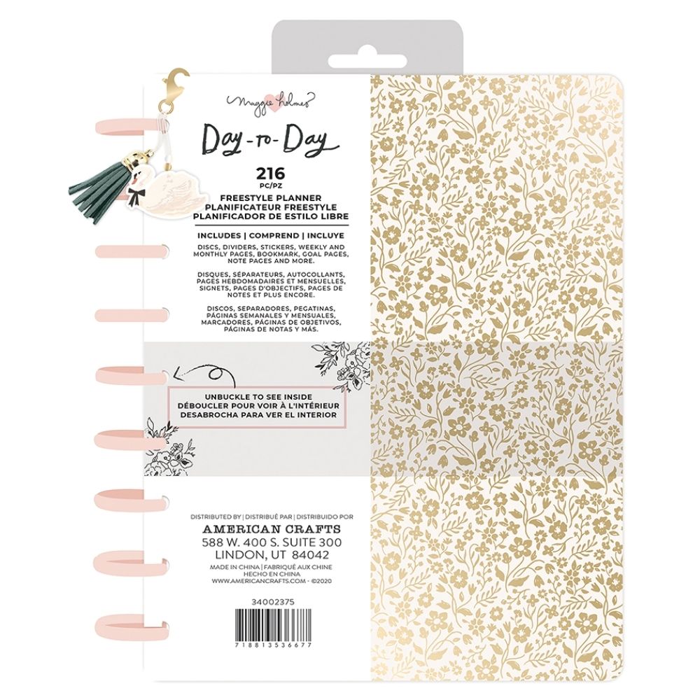 Day to Day Undated Freestyle Planner / Agenda Planificadora DESCONTINUADO Maggie Holmes